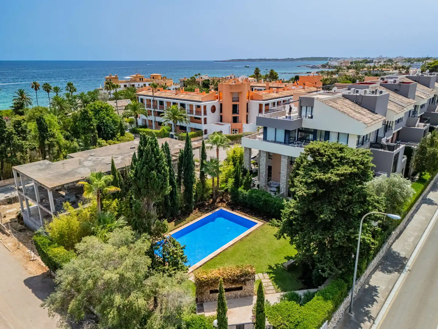 Vista exterior de Ático en venta en Son Servera con Aire acondicionado, Terraza y Amueblado