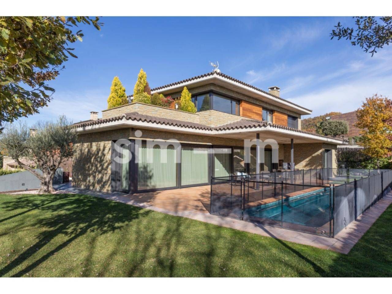 Exterior view of House or chalet for sale in Sant Julià de Vilatorta  with Air Conditioner, Heating and Private garden