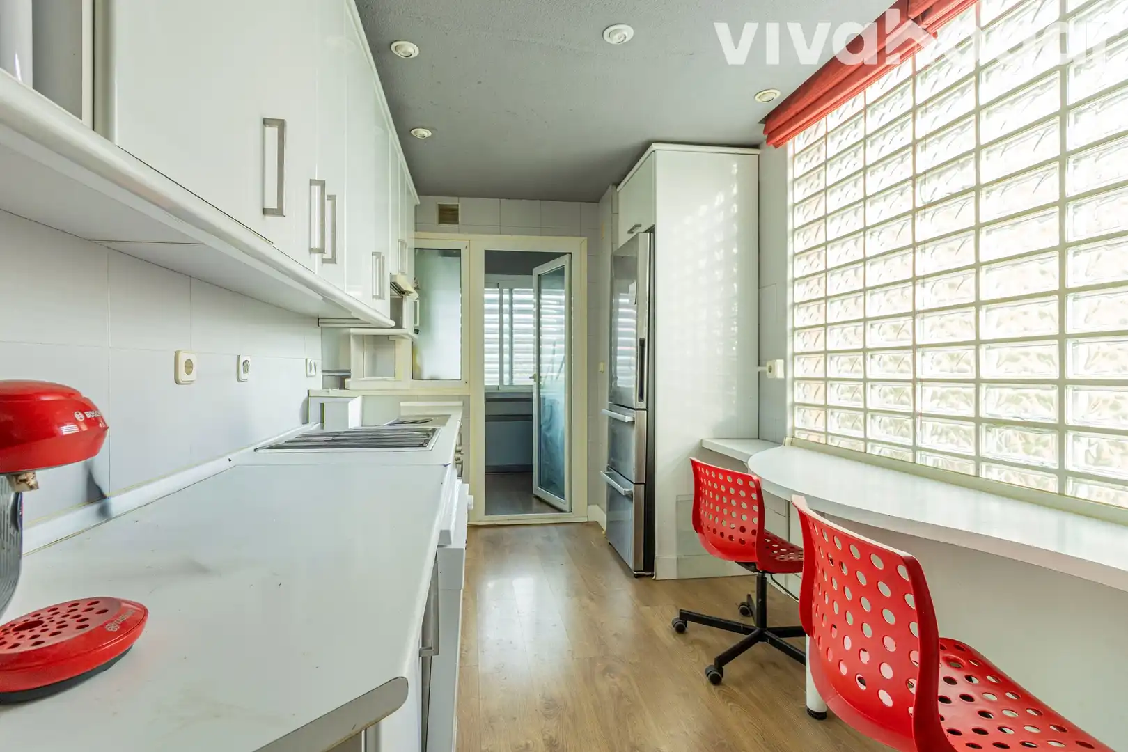 Kitchen of Flat for sale in Madrid  with Balcony