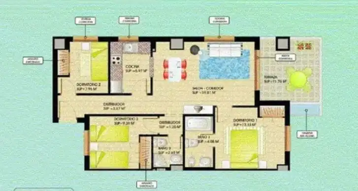 Flat with pool for sale in Avenida Central 6, imagen 25