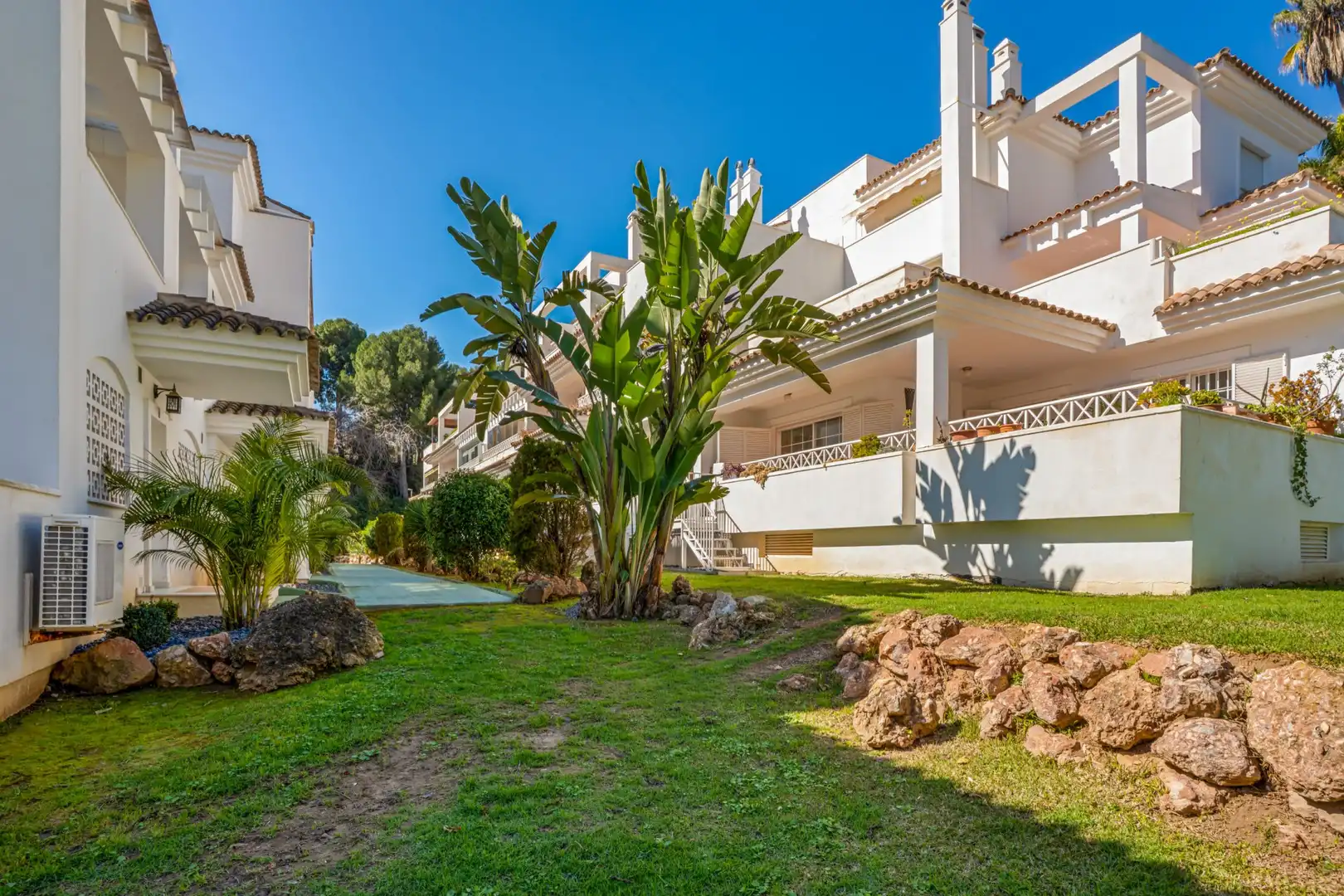 Jardín de Apartamento en venta en Marbella con Aire acondicionado, Terraza y Trastero