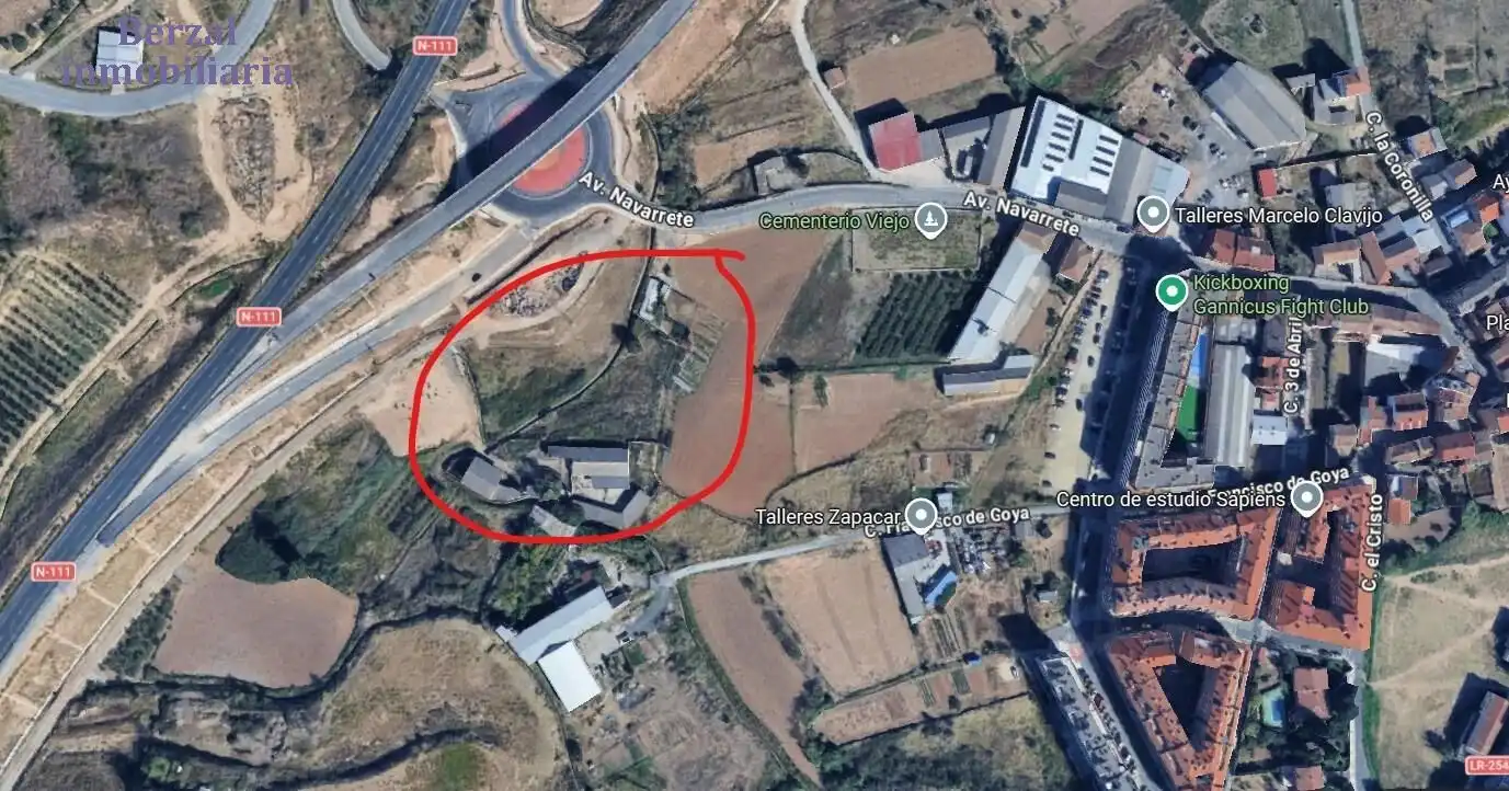 Terreno rústico en venta en Lardero