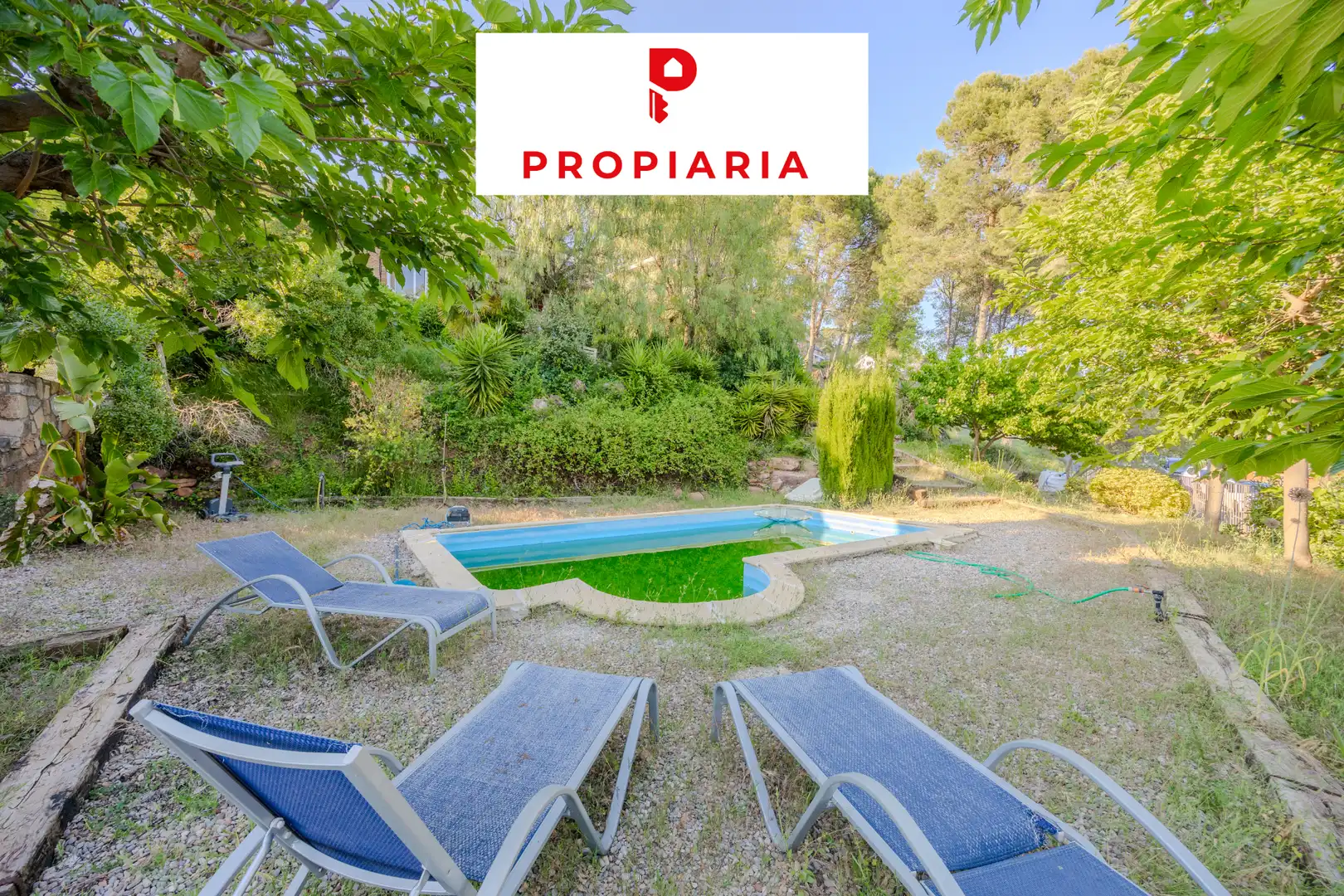 Exterior view of Houses for sale in Pallejà  with Air Conditioner, Heating and Private garden