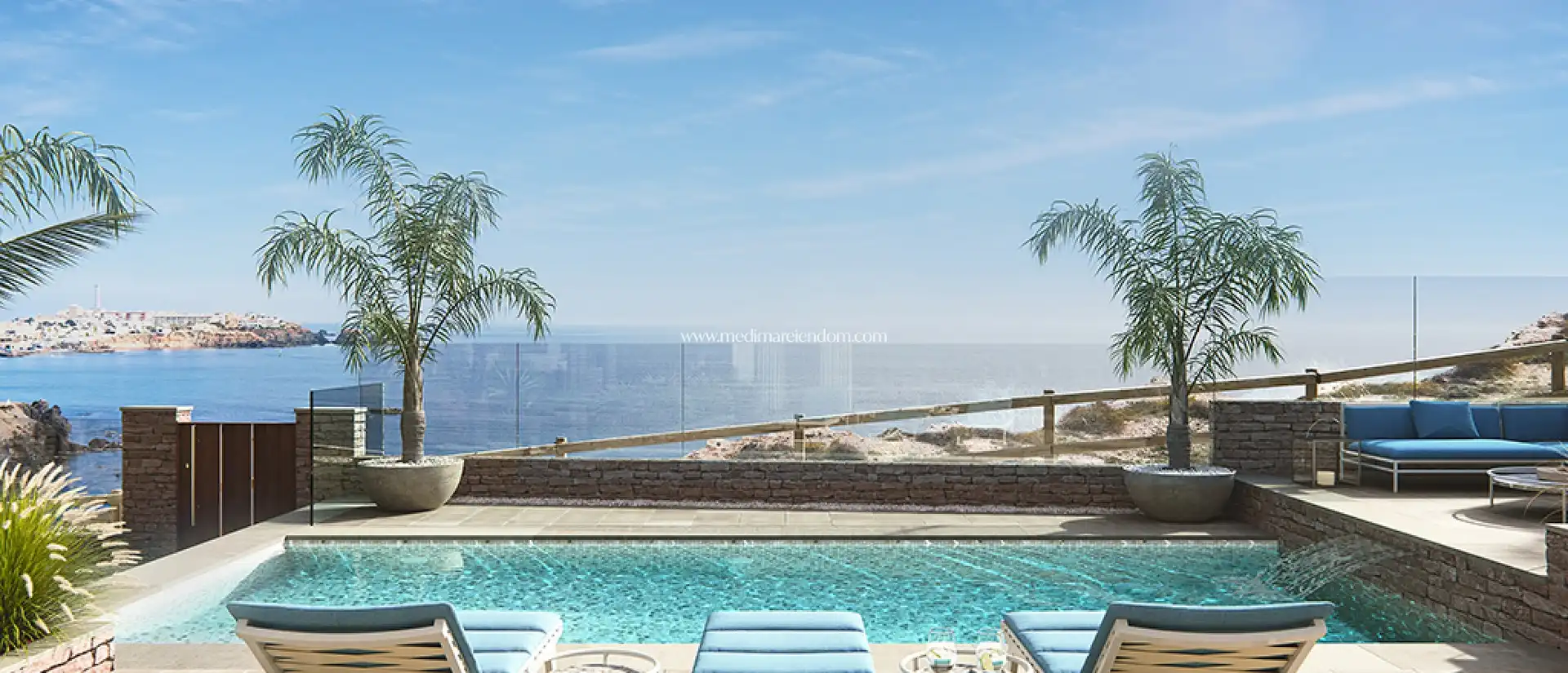 Piscina de Casa o chalet en venta en Cartagena
