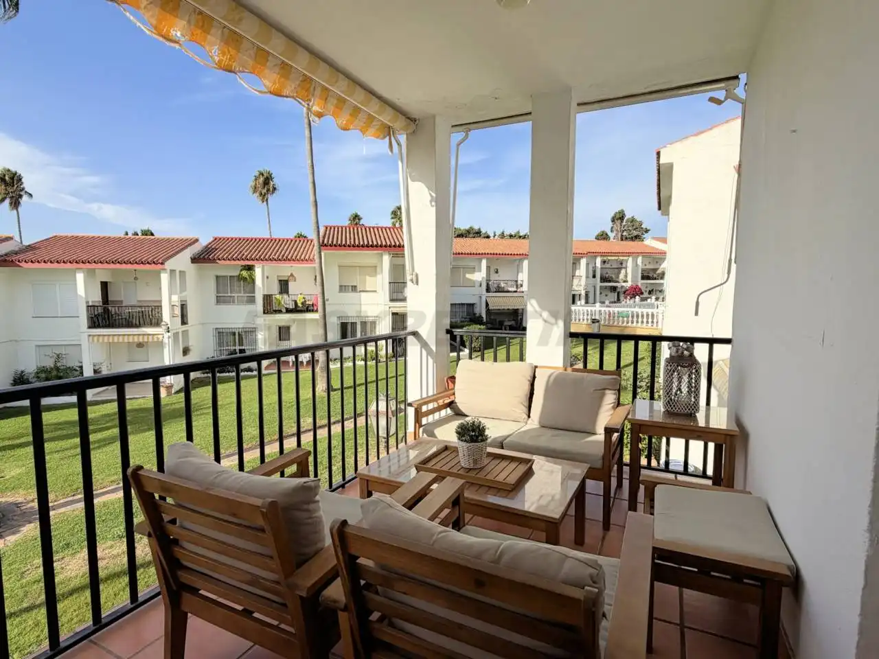 Terrasse von Wohnung zur Miete in Alcorrín