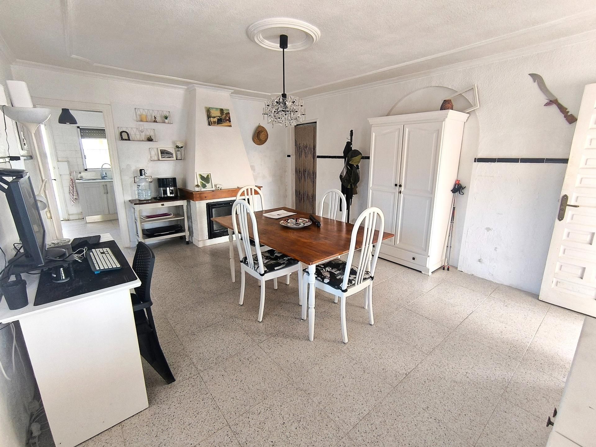 Comedor de Finca rústica en venta en Elche / Elx con Aire acondicionado, Terraza y Piscina