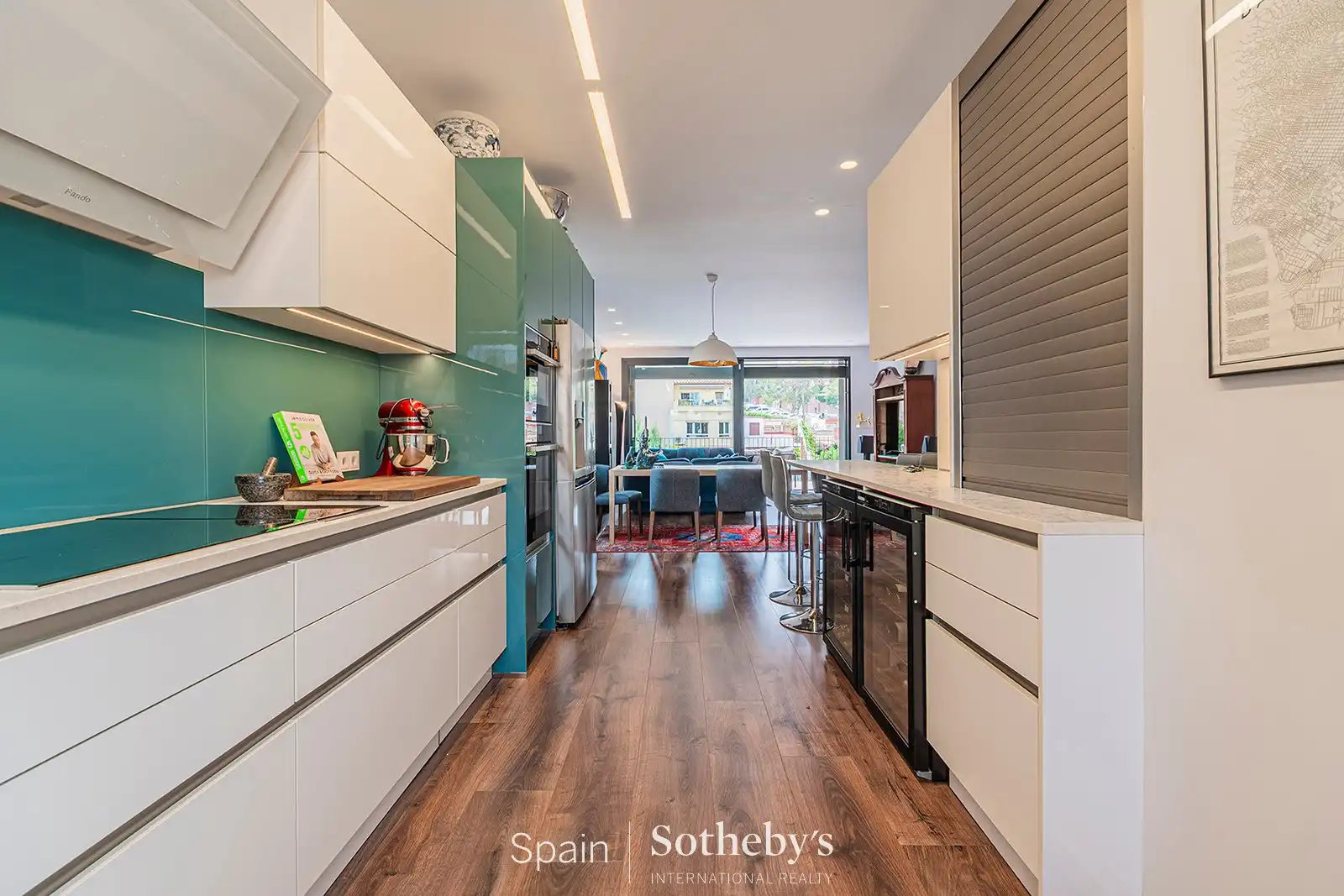 Cocina de Ático en venta en Sant Just Desvern con Aire acondicionado, Terraza y Trastero