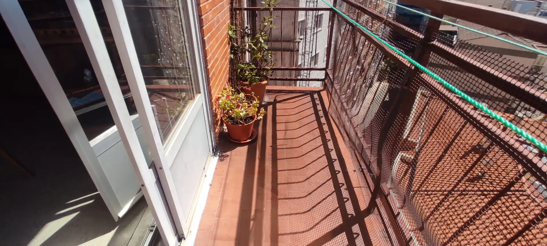 Balcony of Flat for sale in Salamanca  with Heating, Furnished and Washing machine