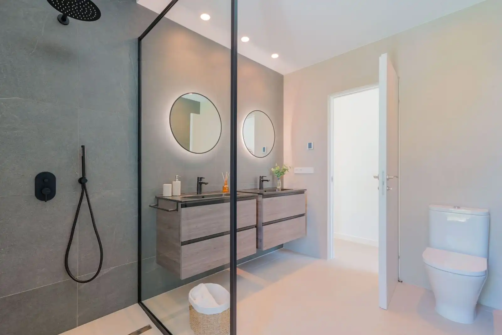 Baño de Casa o chalet en venta en Moraira con Aire acondicionado, Calefacción y Terraza