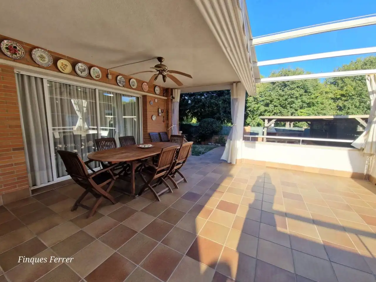 Terraza de Piso de alquiler en Cubelles con Aire acondicionado, Calefacción y Jardín privado