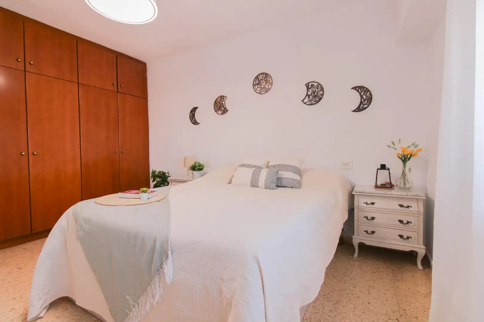 Bedroom of Flat for sale in La Pobla de Farnals  with Air Conditioner and Balcony