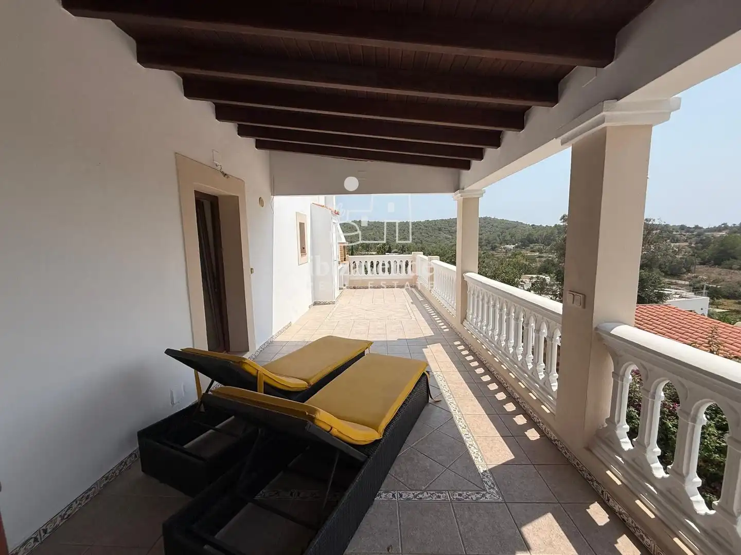 Terraza de Casa o chalet de alquiler en Sant Josep de sa Talaia con Piscina y Amueblado