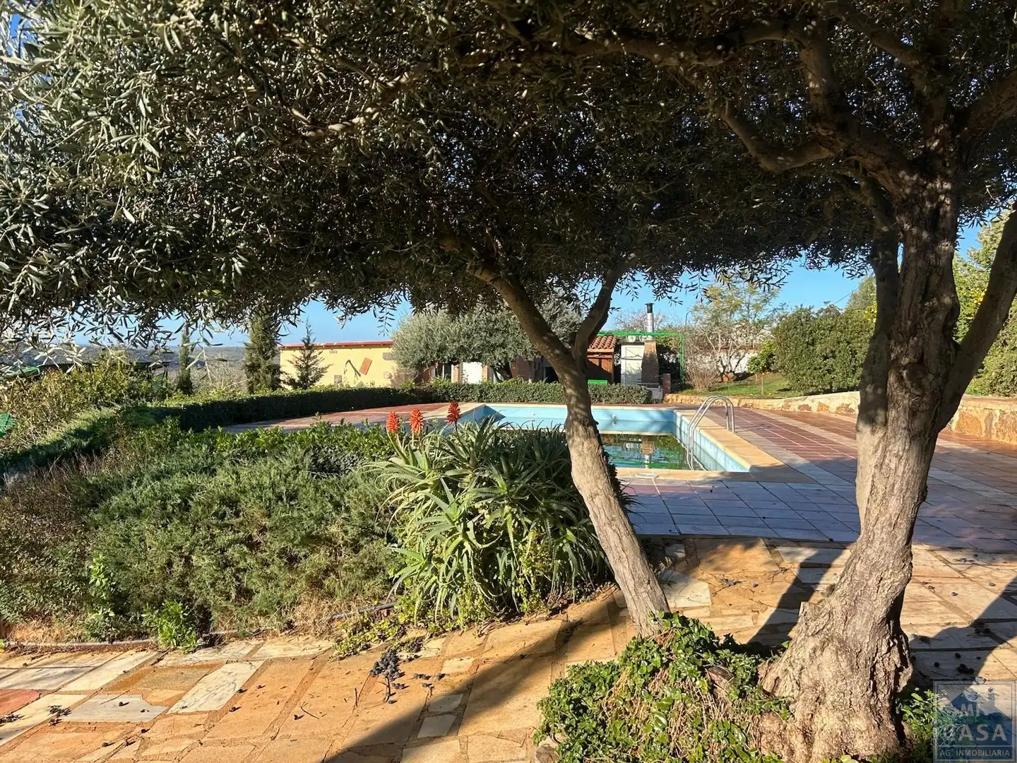 Jardín de Casa o chalet en venta en Alange con Aire acondicionado, Calefacción y Terraza