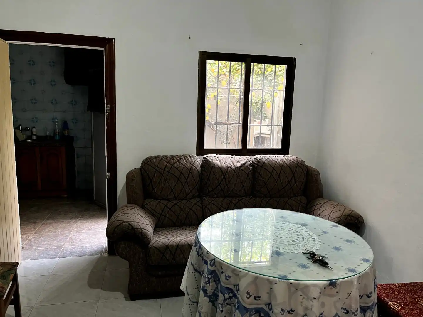Sala d'estar de Casa o xalet en venda en Vélez de Benaudalla amb Jardí privat i Moblat