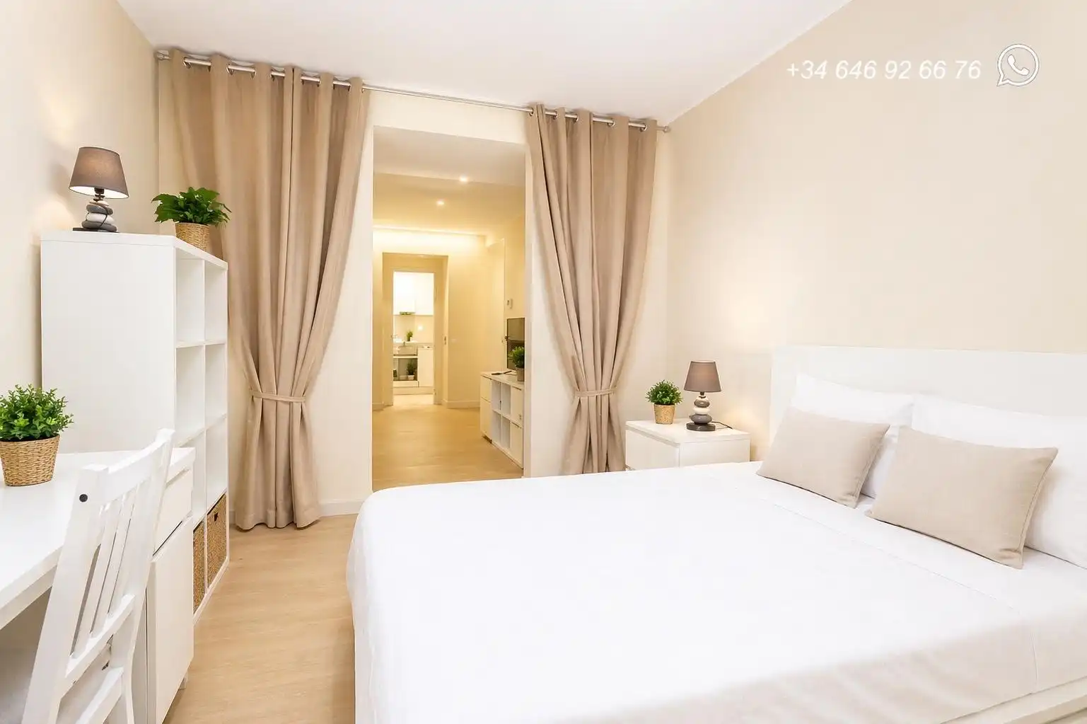 Habitación de Piso de alquiler en Madrid con Calefacción, Trastero y Amueblado