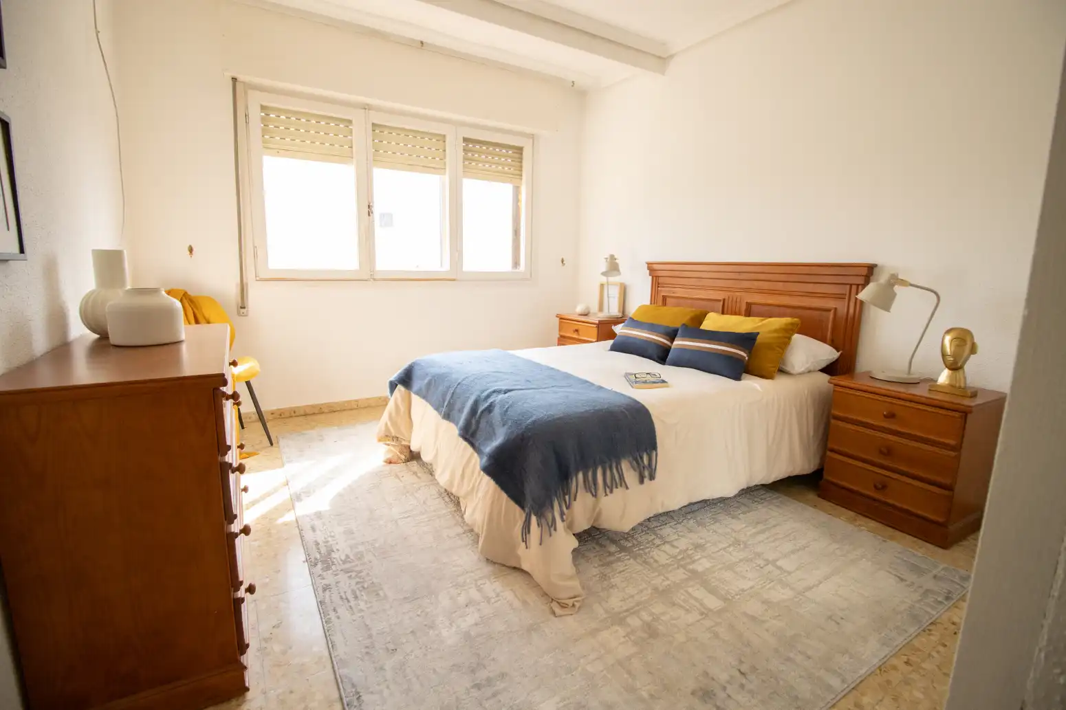 Bedroom of Flat for sale in Allo  with Terrace and Balcony