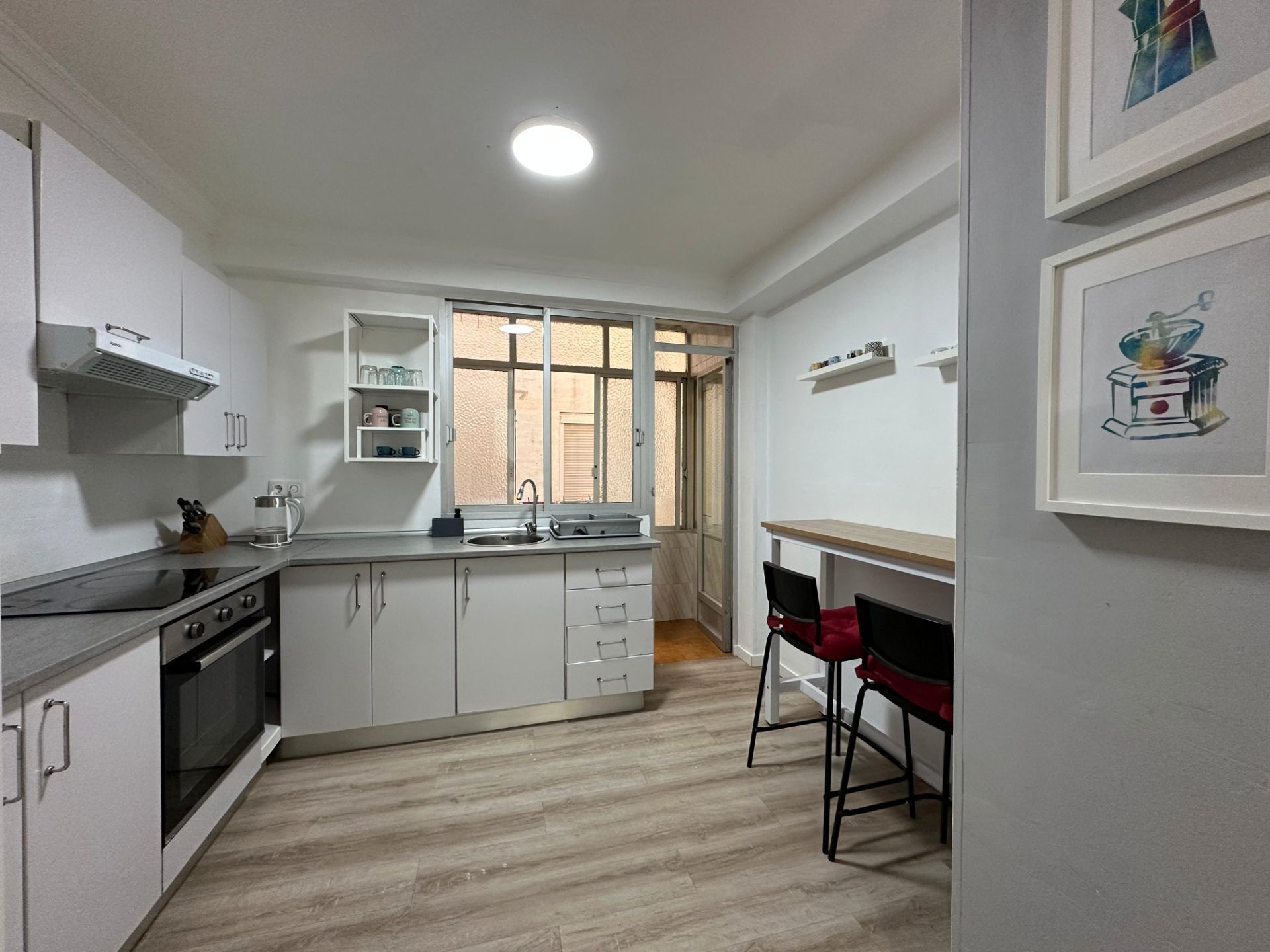 Kitchen of Flat to rent in Alicante / Alacant  with Furnished, Oven and Washing machine