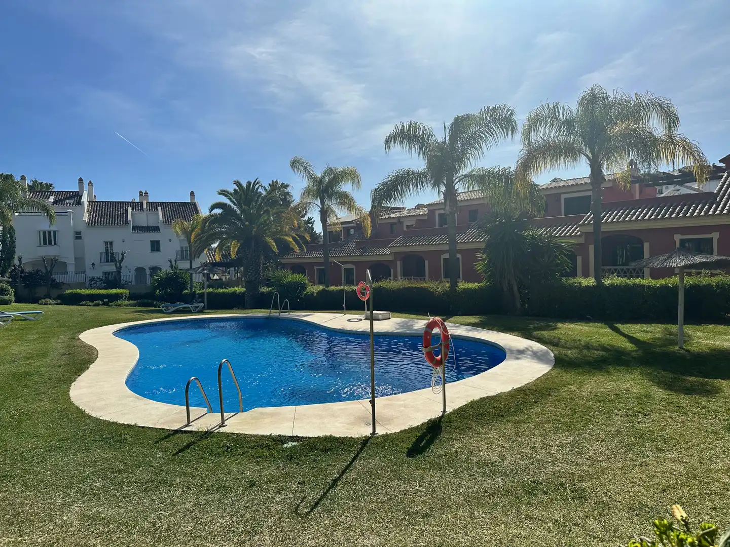 Jardí de Casa adosada de lloguer en Marbella amb Aire condicionat, Jardí privat i Terrassa