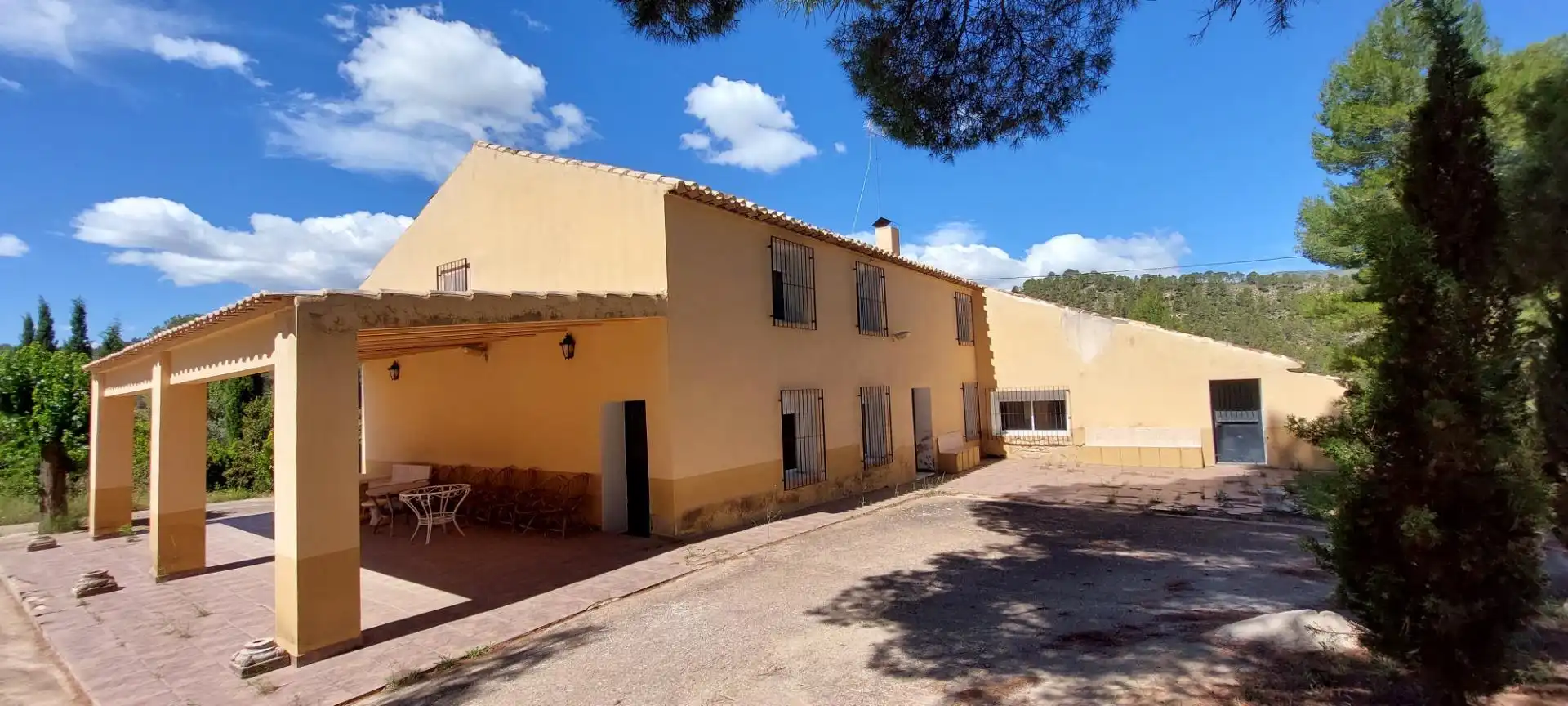 Vista exterior de Finca rústica en venta en Nerpio con Jardín privado, Terraza y Amueblado