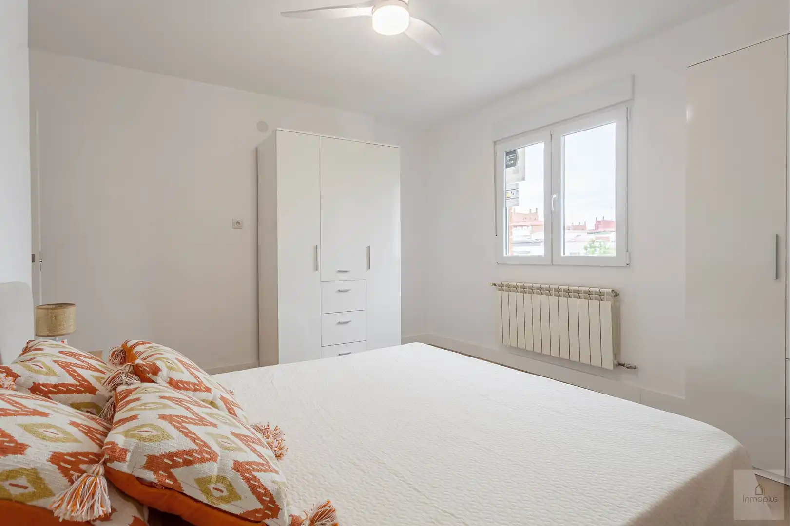 Bedroom of Flat for sale in Móstoles  with Air Conditioner, Terrace and Furnished