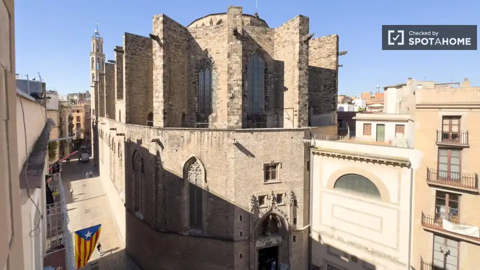 Appartamento con terrazza in affitto a Ciutat Vella, imagen 10