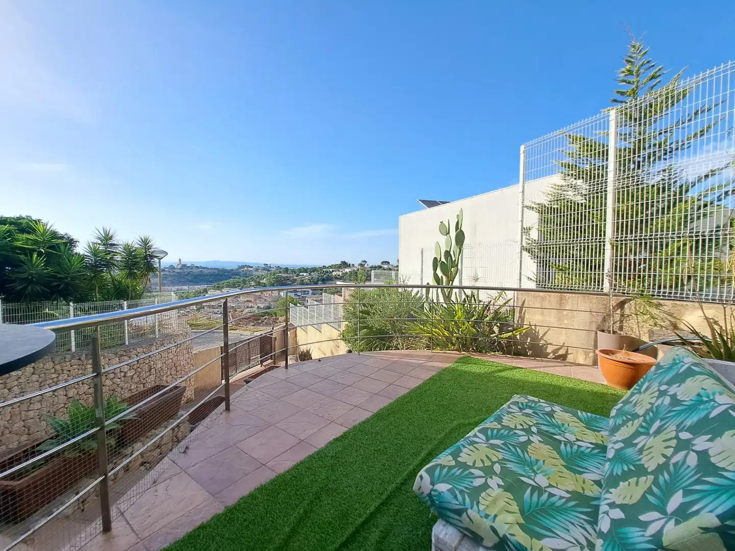 Terraza de Casa o chalet en venta en Alzira con Calefacción, Jardín privado y Terraza