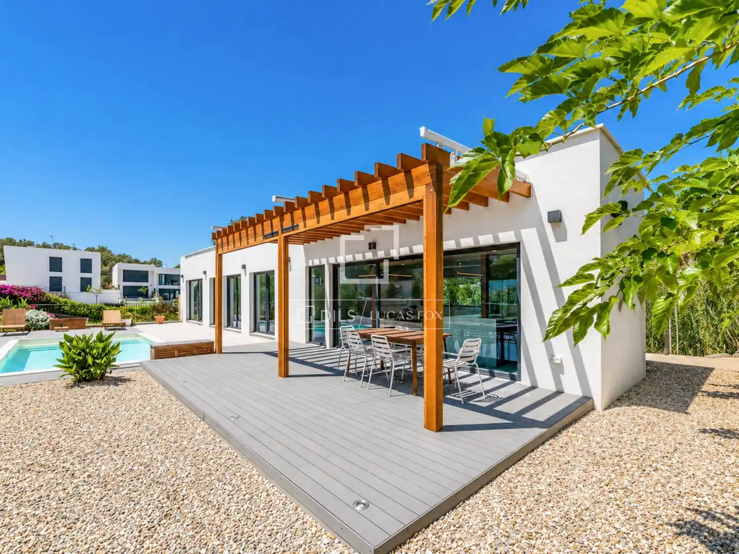 Terrassa de Casa o xalet en venda en Sant Pere de Ribes amb Aire condicionat, Calefacció i Jardí privat