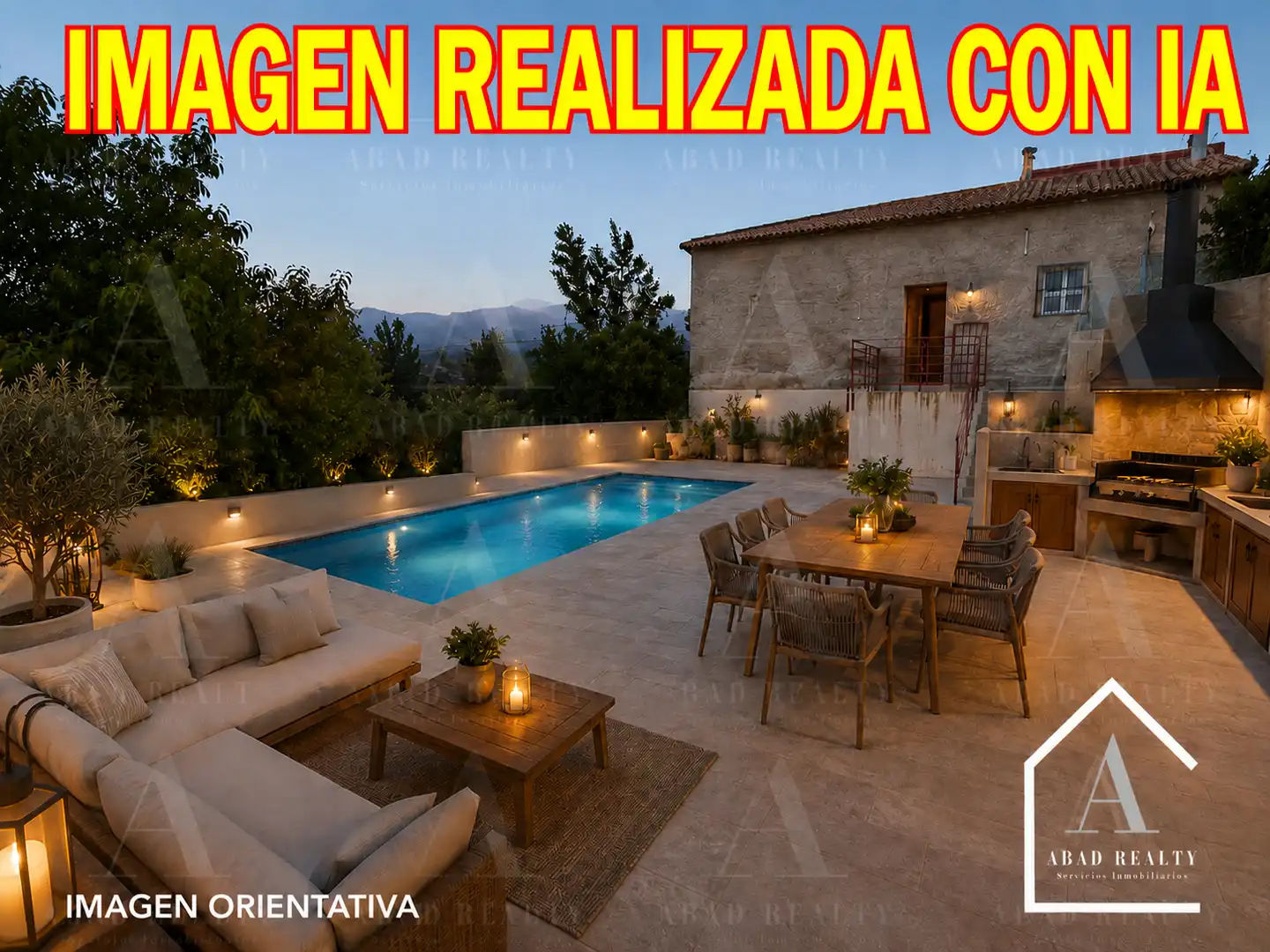 Garten von Haus oder Chalet zum Verkauf in Fondón mit Privatgarten