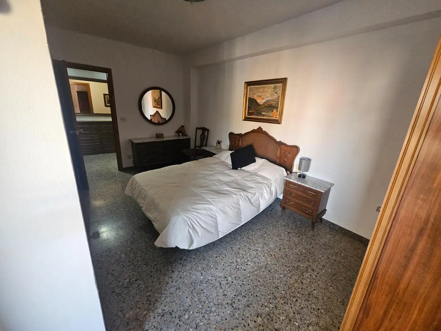 Bedroom of Flat for sale in Tamarite de Litera  with Heating, Storage room and Furnished
