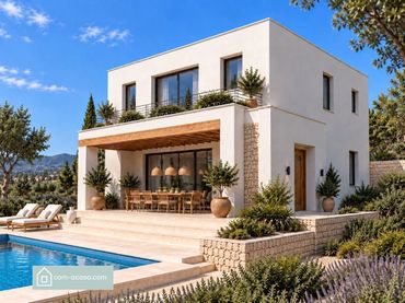Chalet con piscina en venta en Can Carbonell