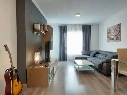 Living room of Flat for sale in Dénia  with Air Conditioner, Terrace and Balcony