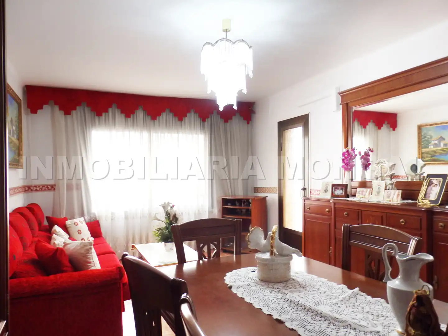 Sala de estar de Piso en venta en Esplugues de Llobregat con Aire acondicionado, Amueblado y Horno