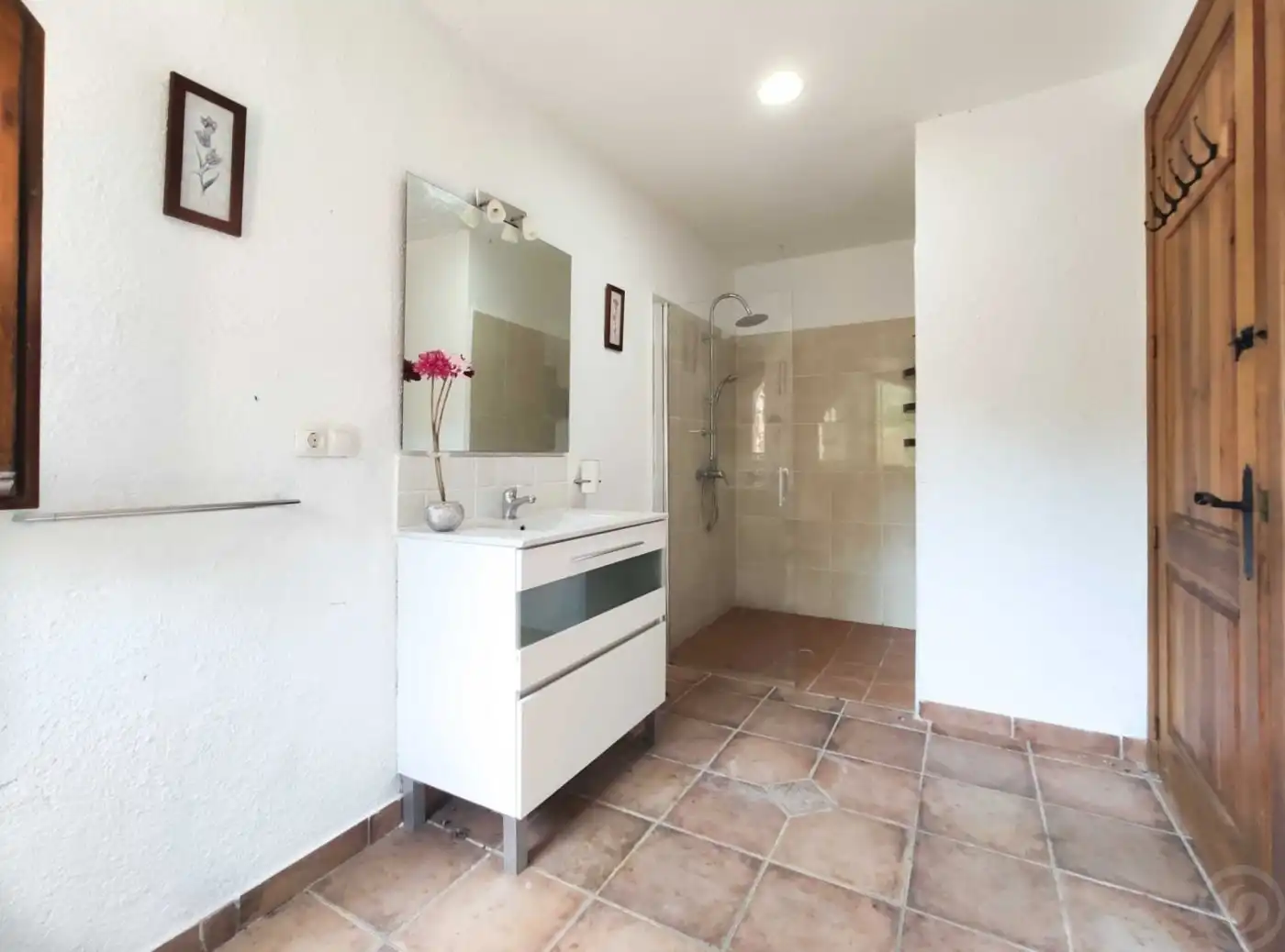 Bathroom of Houses for sale in La Vall de Bianya  with Heating, Terrace and Storage room