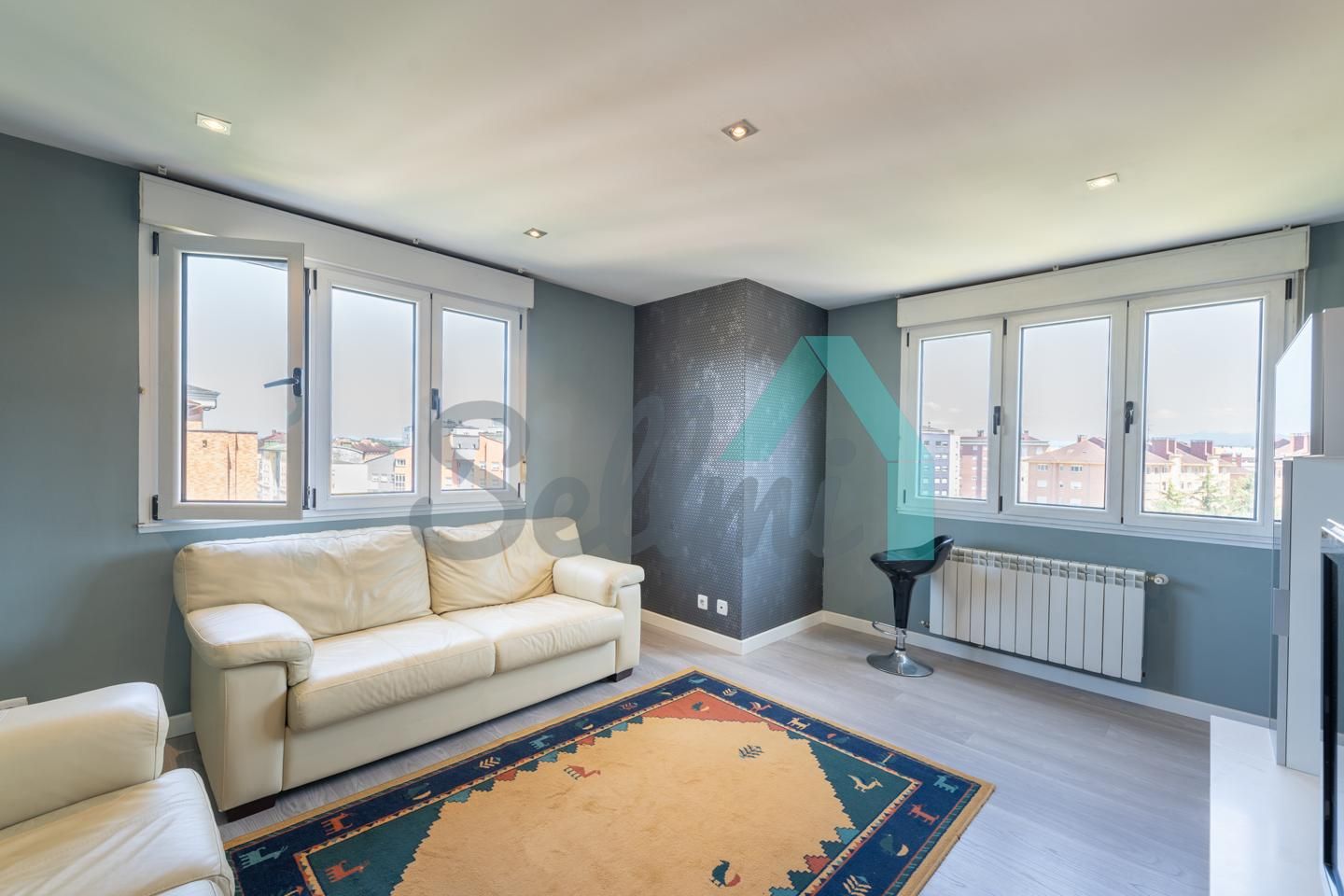Living room of Flat to rent in Oviedo   with Heating and Furnished