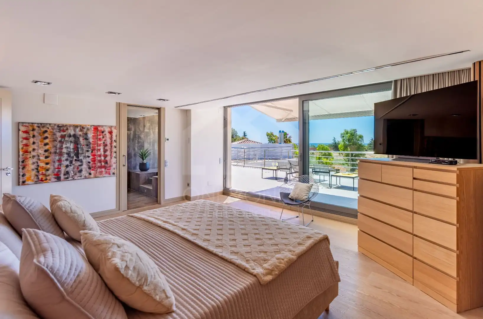 Habitación de Casa o chalet en venta en Mont-roig del Camp con Aire acondicionado, Calefacción y Jardín privado