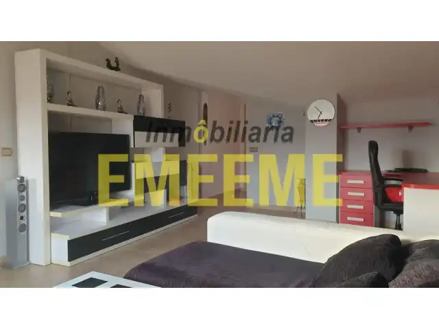 Living room of Attic for rent in Ronda  with Air Conditioner, Parquet flooring and Terrace