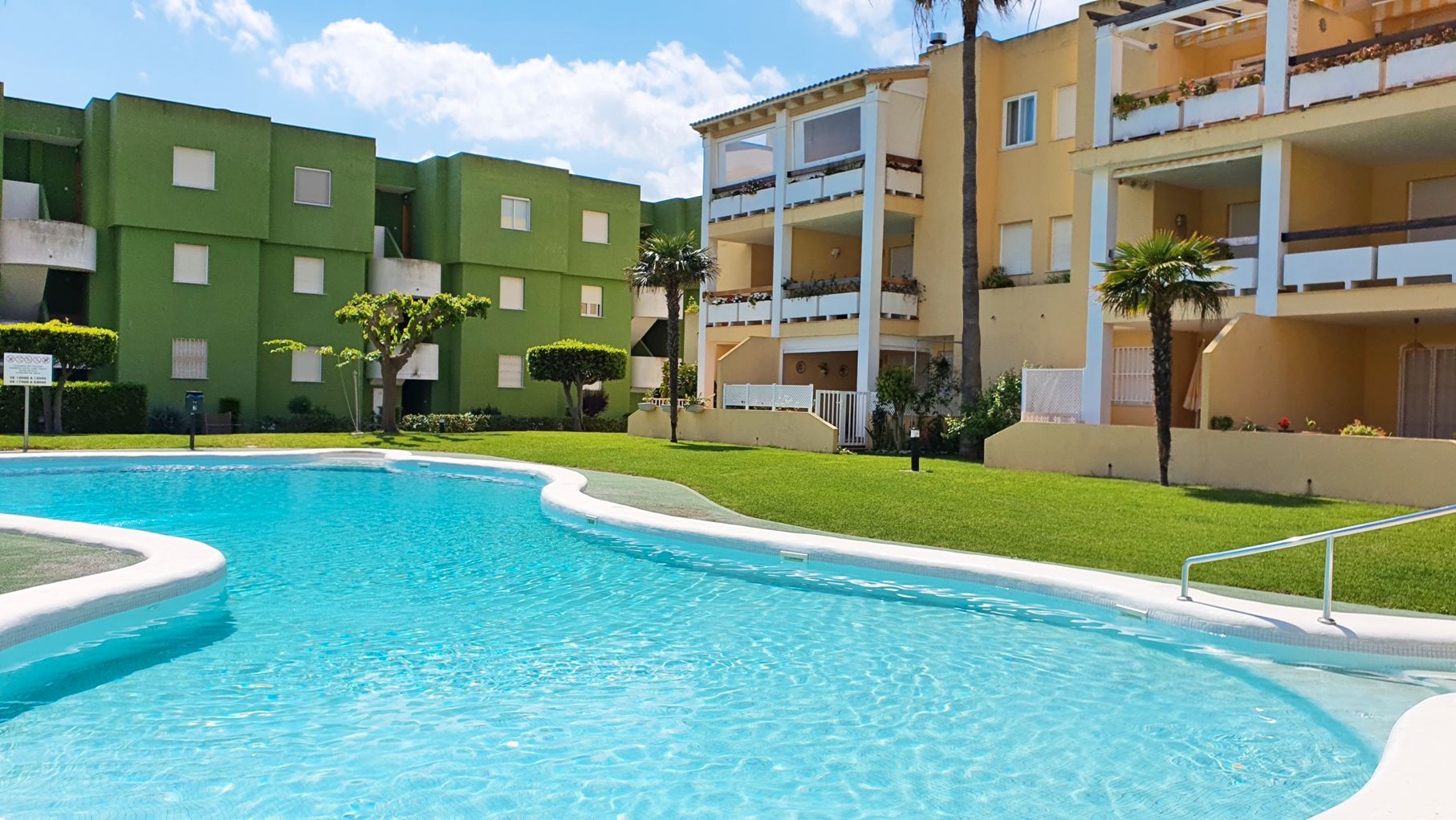 Swimming pool of Apartment to rent in Xeraco  with Terrace, Furnished and Oven