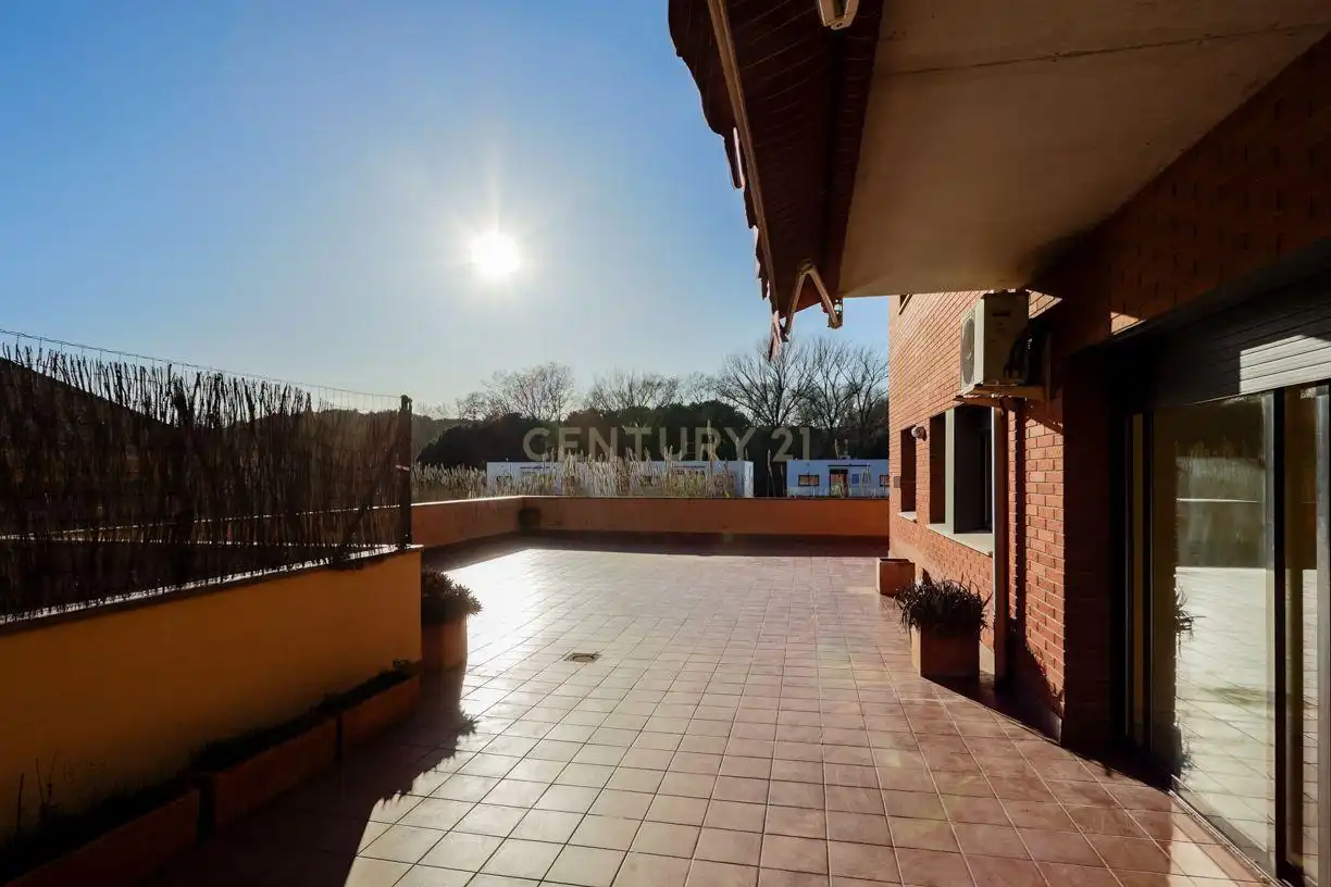 Terrace of Flat for sale in Sant Celoni  with Air Conditioner and Storage room