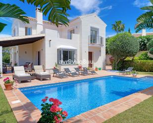 Exterior view of House or chalet for sale in Mijas  with Air Conditioner, Private garden and Swimming Pool