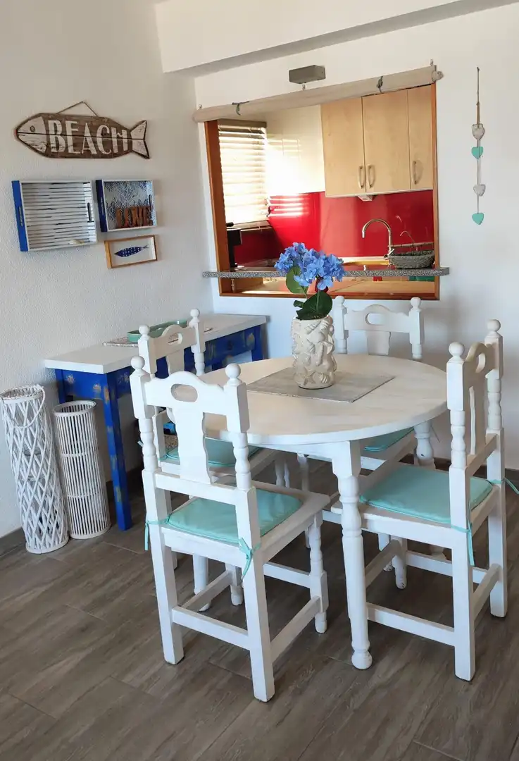 Esszimmer von Wohnungen zur Miete in Cartagena mit Klimaanlage, Heizung und Terrasse