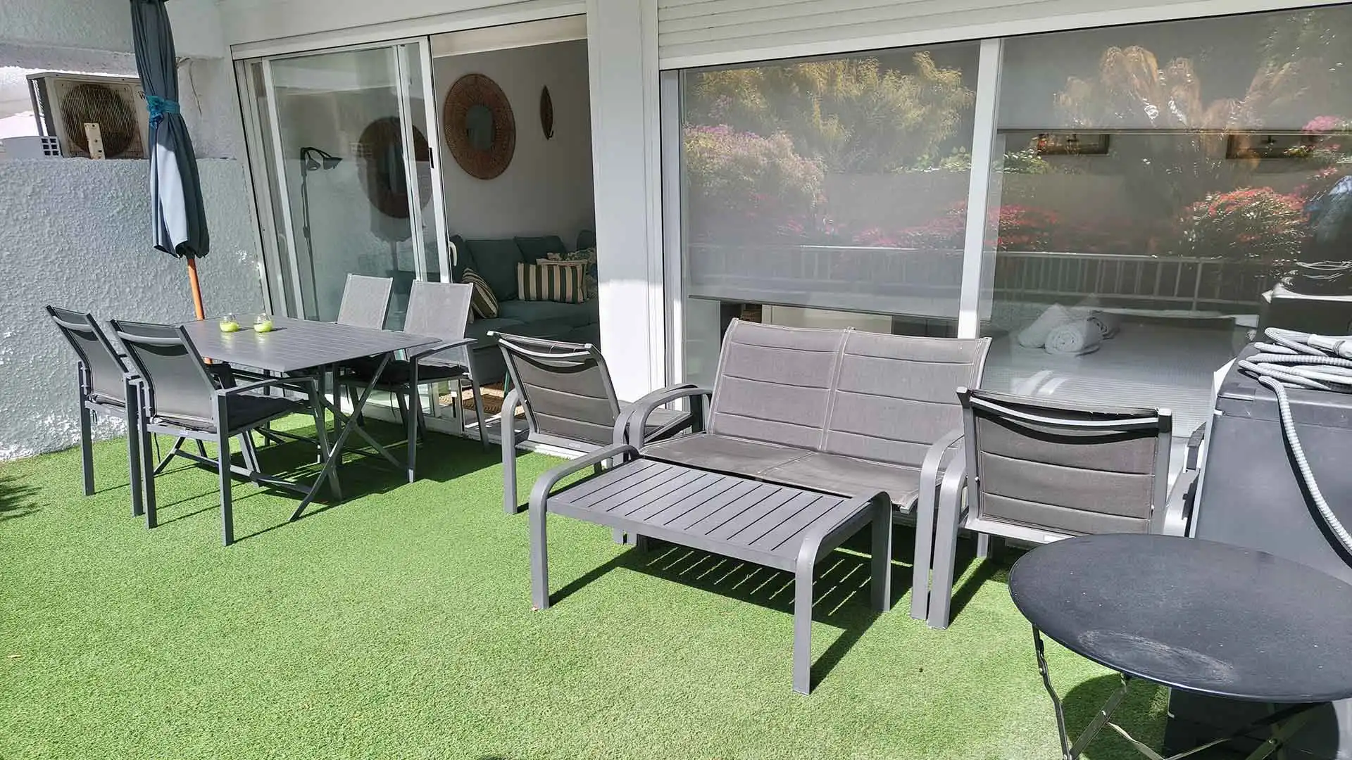Terraza de Apartamento en venta en Marbella con Aire acondicionado, Terraza y Piscina