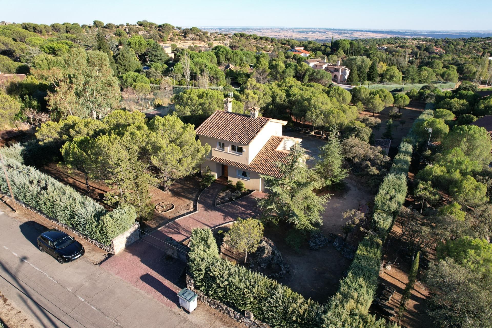 Jardín de Casa o chalet en venta en Galapagar con Calefacción, Jardín privado y Piscina comunitaria