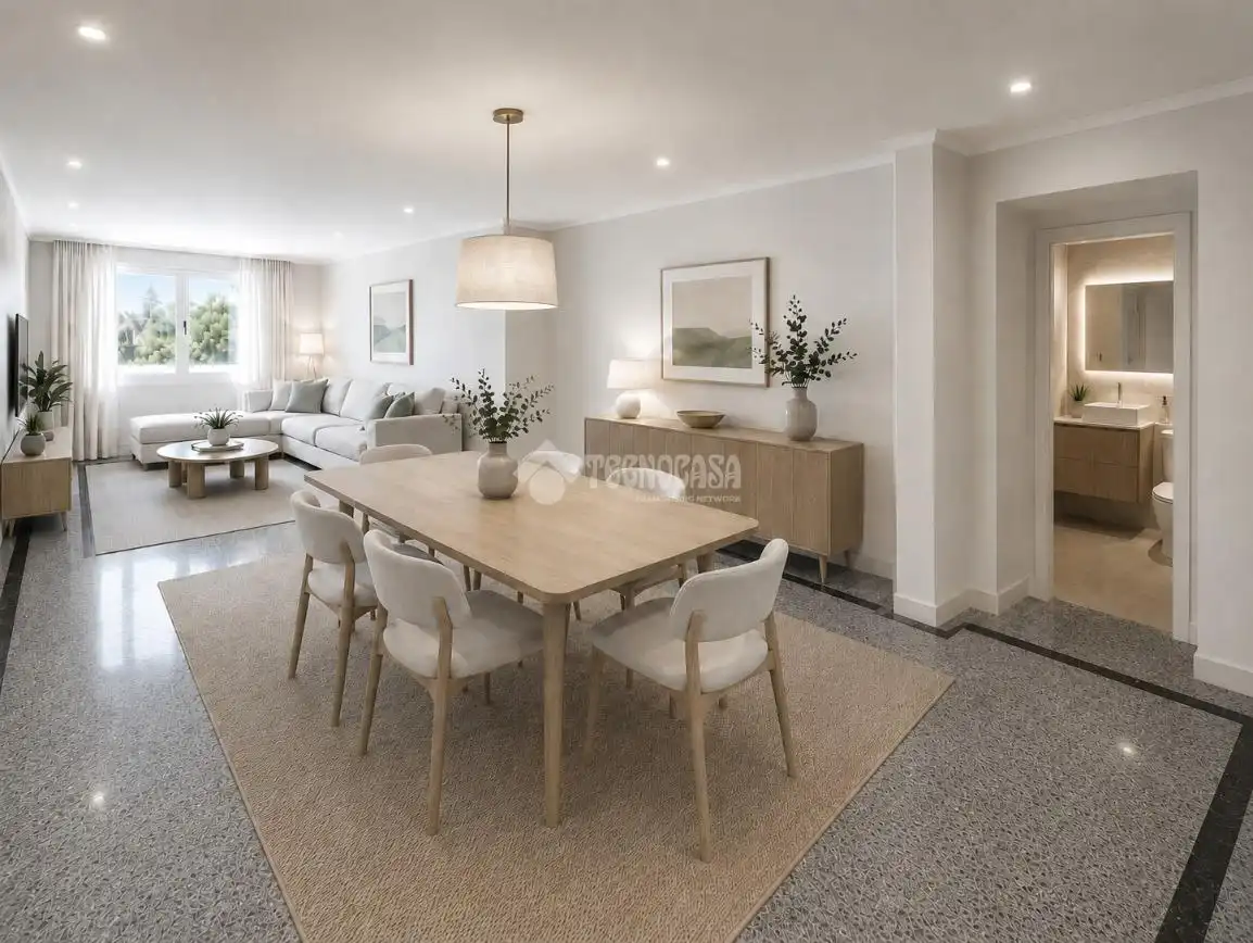 Comedor de Piso en venta en León Capital  con Calefacción, Terraza y Trastero