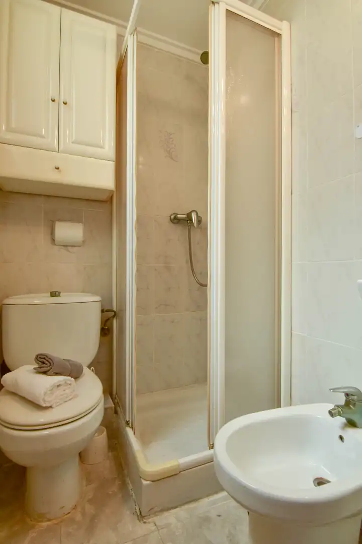 Badezimmer von Dachboden zum Verkauf in Valencia mit Klimaanlage, Heizung und Terrasse