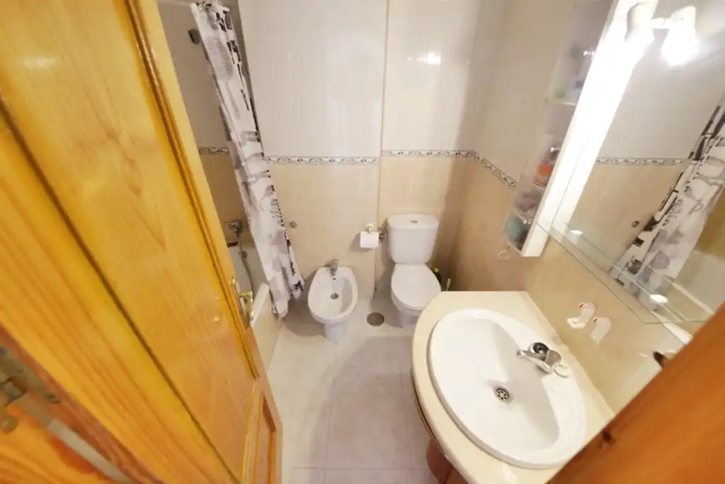 Badezimmer von Wohnung zum Verkauf in Mijas mit Terrasse, Möbliert und Waschmaschine