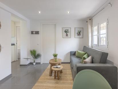 Living room of Apartment for sale in Estepona  with Air Conditioner and Furnished