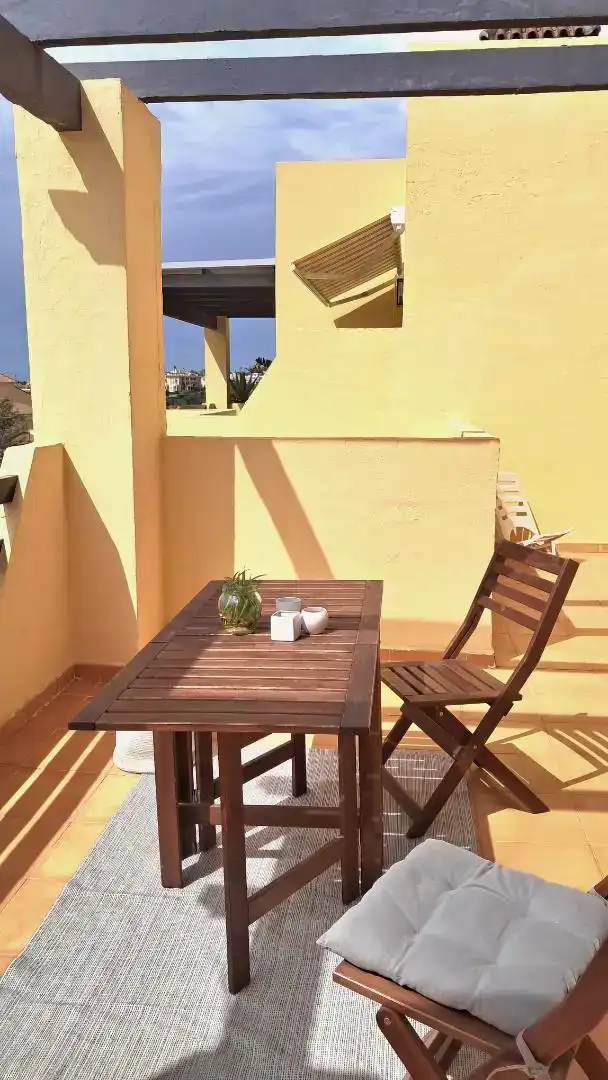 Terraza de Dúplex en venta en Estepona con Piscina
