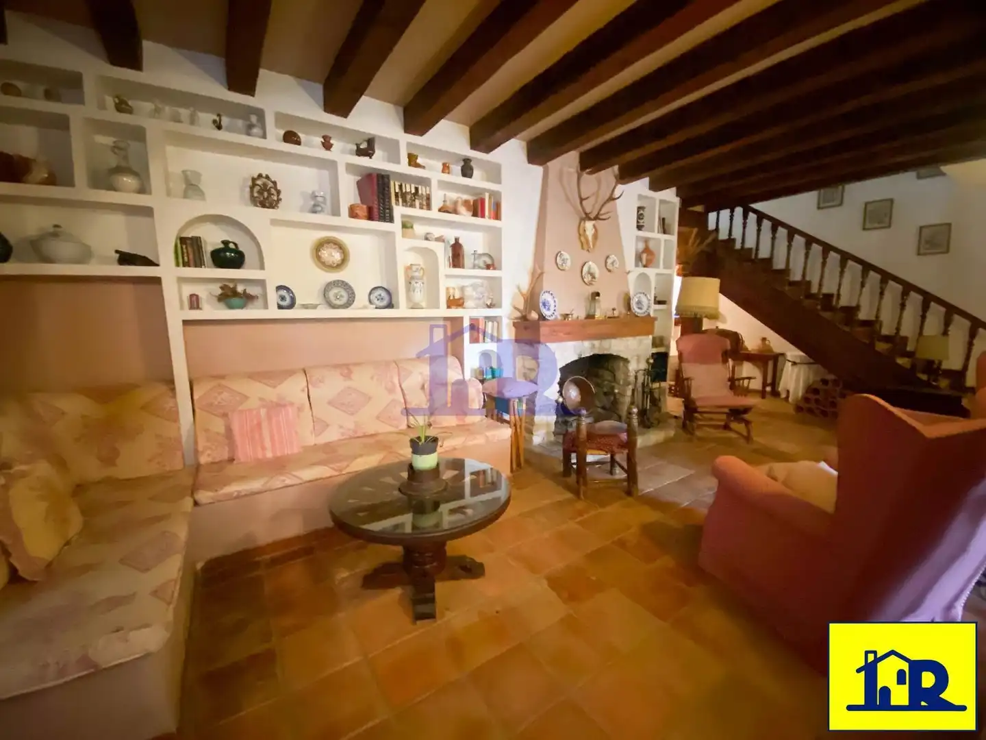 Sala d'estar de Casa o xalet en venda en Chillarón de Cuenca amb Calefacció, Terrassa i Traster