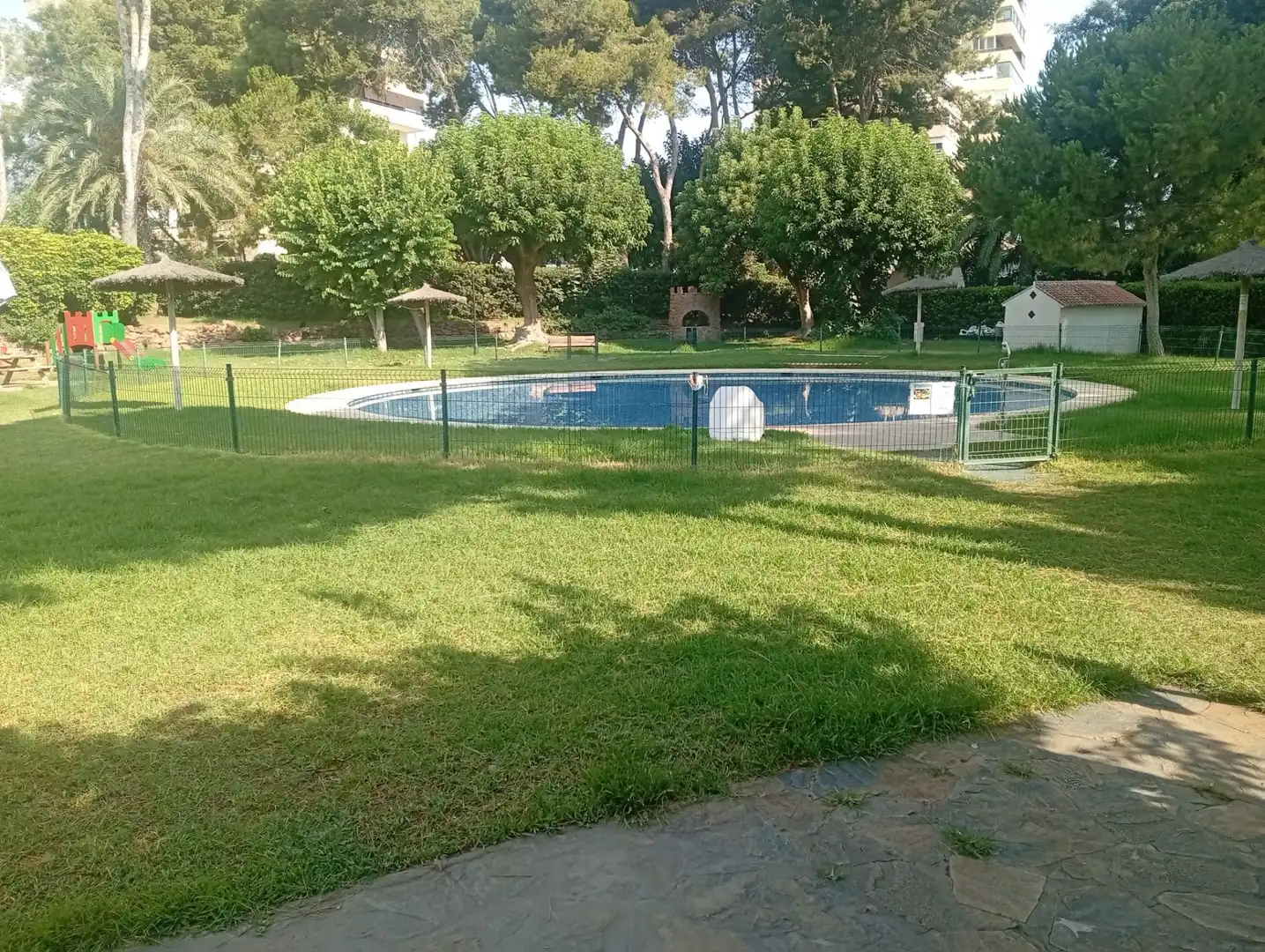 Swimming pool of Flat for rent in Torremolinos  with Air Conditioner, Heating and Terrace