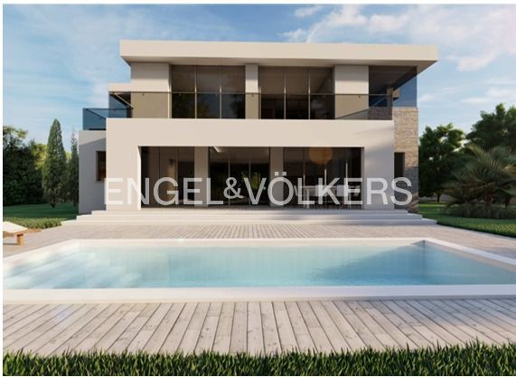 Vista exterior de Casa o xalet en venda en Benidoleig amb Aire condicionat, Calefacció i Jardí privat